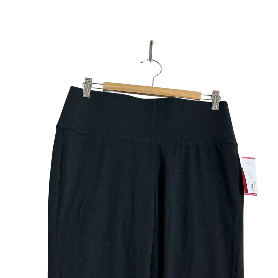 Leggings elásticos Lane Bryant Livi talla 14/16 negros tiro alto 28" NUEVO Foto 3 de 4