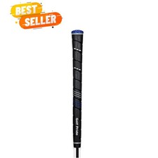 CP2 Wrap Golf Club Grip, Black, Standard, Midsize  Jumbo