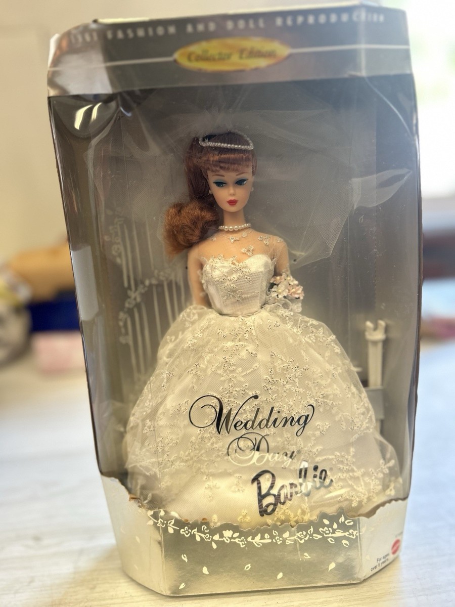 Barbie ウェディング　マテル Bandai Happy Bridal Barbie White Gown Mattel Japan Vintage