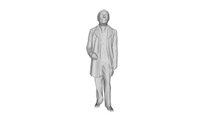 Printle H Homme Neville Chamberlain--Aristocrat Figure for Diorama Train Set