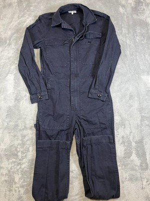 Alex Mill Women's Standard Zip Jumpsuit in Dark Blue Size XSmall