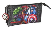 Safta AVENGERS VENDETTA   Triple Pencil Case, Children's Pencil Case, Ideal for