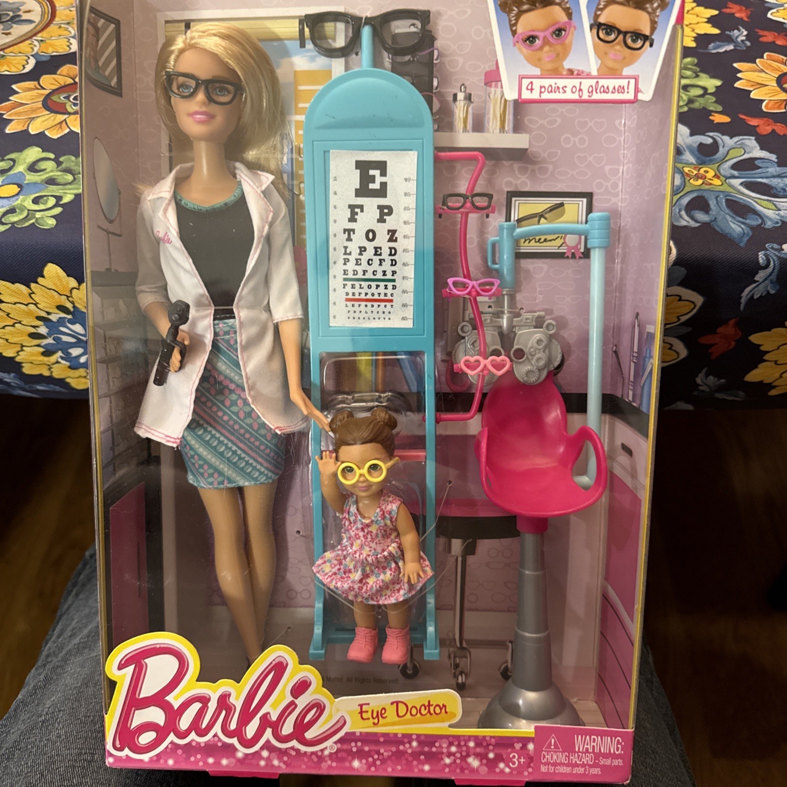 RARE Barbie eye doctor playset UNOPENED