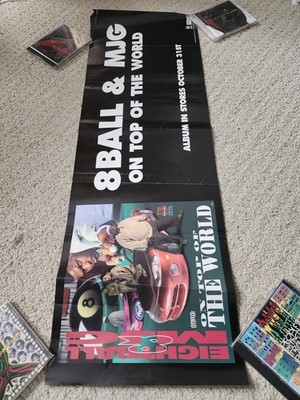 8ball MJG On Top Of The World promo poster 1995 rap promotional