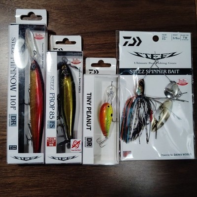 Daiwa Steez Lures 4-piece Set, Unused