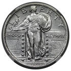 1919 Standing Liberty Quarter, NGC AU details