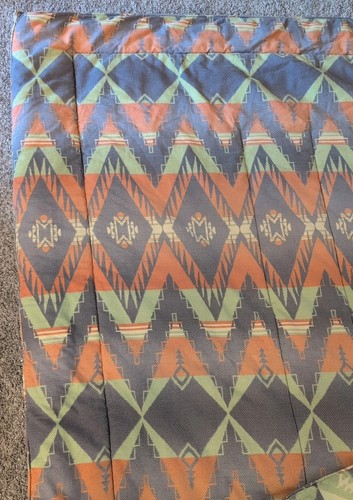 Vintage Ralph Lauren Eagle Rock Serape Aztec Southwestern Queen Full Comforter - Bild 6 von 9