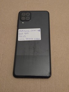 Original Samsung Galaxy A12 SM-A125F A127F Akkudeckel Backcover Powerbutton Flex