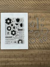 Altenew Folksy Florals stamps and dies