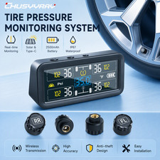 4 Internal Sensors Wireless Solar Tpms Lcd Car Tire Pressure Monitoring System 4 Internal Sensors Wireless Solar Tpms Lcd Car Tire Pressure Monitoring System