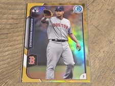 2015 Bowman Chrome #196 Eduardo Rodriguez RC Gold SP #/50 Nmmt