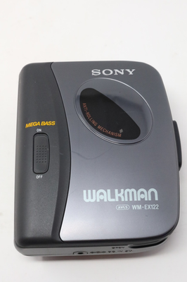 SONY Walkman WM-EX122 Cassette Player Working New Belt Mega Bass