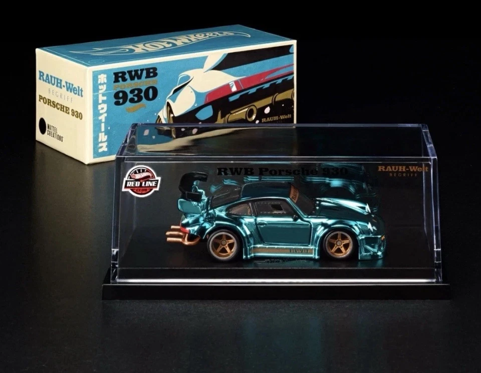 Hot Wheels RLC Exclusive RWB Porsche 930 Teal Factory Sealed in Box Presale - Image 2 of 2