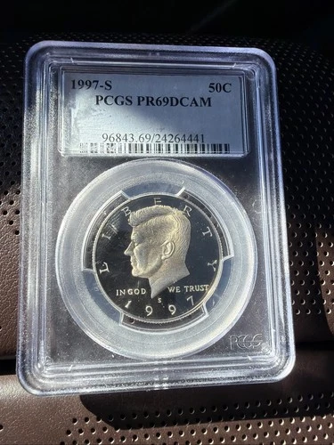 1997-S Kennedy Silver Half Dollar 50C Proof PR 69 DCAM PCGS