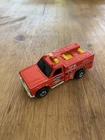 Hot Wheels Rescue Unit Emergency Truck 1974 Red Blackwall Vintage