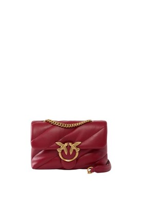 Pinko Love Mini Puff Damen Tasche Nappa gesteppt Ro