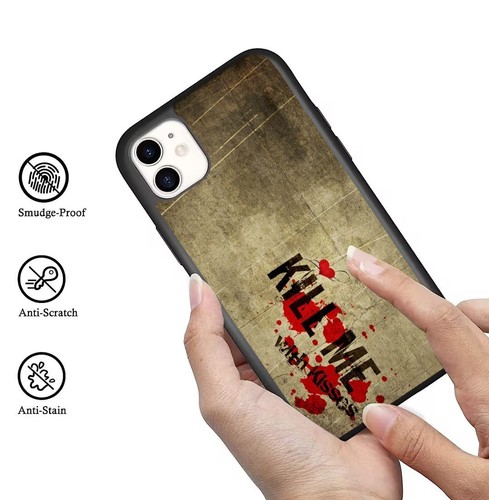 Kill Me Poster Anti scratch Cover For iPhone SE XS XR Max 5 6 7 8 Plus - Picture 20 of 25