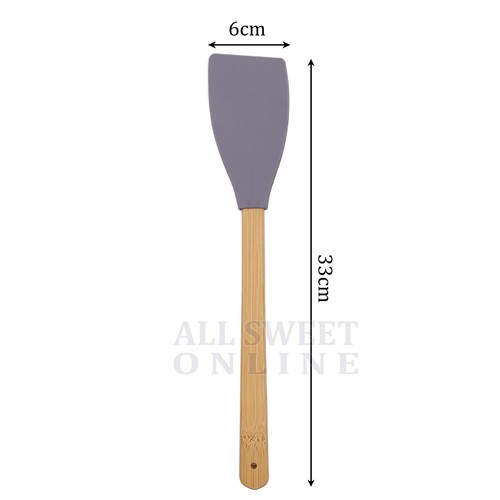 Large Silicone Spatula Non-stick Cooking Heat Resistant Baking Kitchen Tool AU - Picture 7 of 11