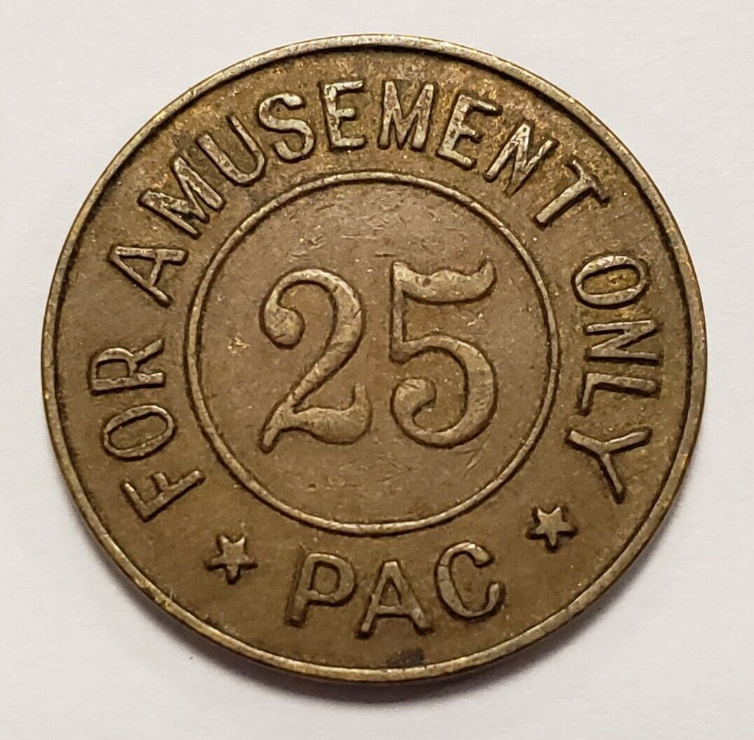 Token - 25 Pac - For Amusement Only - SKU-Z3628 | eBay