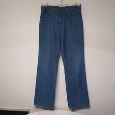 VINTAGE LEVIS 547 Orange Tab Jeans 33x31 SKOSH More Room 40547-0812 70s 80s LVC