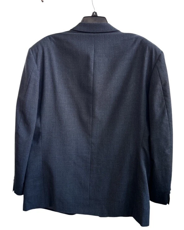 Yves Saint Laurent серый 2 пуговицы шерсти мужской Blazer мужской Sport пальто размер XXL/44R - Изображение 3 из 4