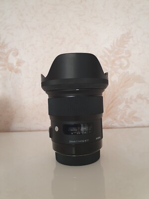 SIGMA 24mm F1.4 DG HSM Art Canon EF Anschluss AB gebraucht OVP