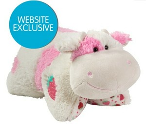 全新密封 草莓 奶昔奶牛枕头宠物甜香味18 寸现货 Ebay