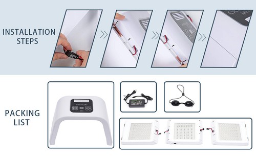 7 Color Photon Therapy Facial LED Light PDT Skin Rejuvenation Beauty Machine SPA - 第 19/23 張圖片