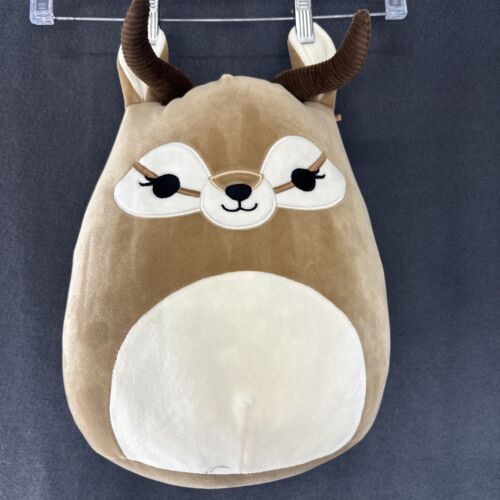 Squishmallow Adila The Brown Antelope 31cm / 12" Collectable Plush Toy Animal - Picture 1 of 9
