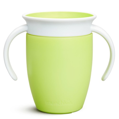 Munchkin Miracle 360° Trainer Sippy Cup with Handles│For 6+ months│207ml│Green - Picture 5 of 8