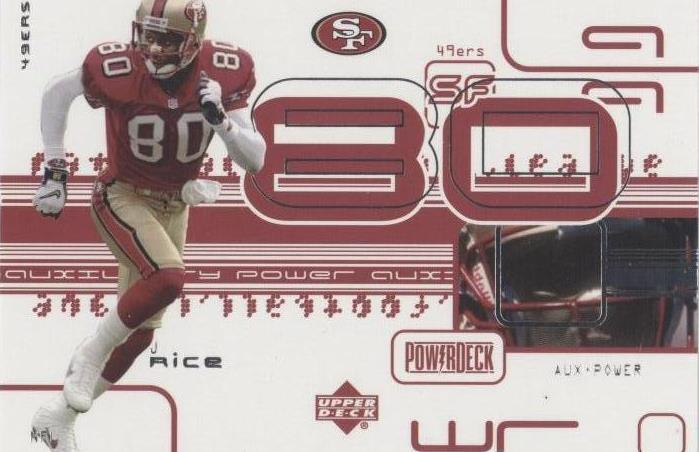 1999 Upper Deck Powerdeck Jerry Rice #AUX-12 - 1 of 2