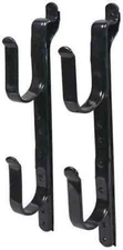 Heavy-Duty Truck Gun Rack - Versatile - Adjustable - Black Metal
