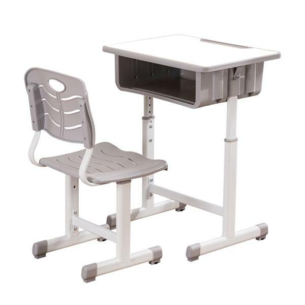 Adjustable Student Desk Durable Open Front Student Metal Table