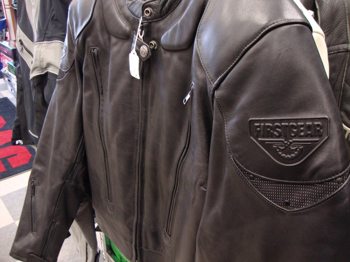 NEW FIRSTGEAR LADIES S-PILOT LEATHER JACKET Black Size 48 50