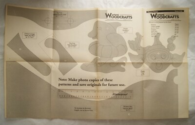 2001 Weekend Woodcraft Pattern Packet Issue 46