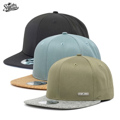 Smith & Miller Flatvisor Cap Mütze Olado Snapback Verstellbar 3 Modelle Top Neu