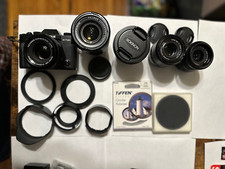 Fujilfilm XT-20 w/ Multiple Lenses 18-55mm, 12mm, 23mm,35mm,50mm  Accessories