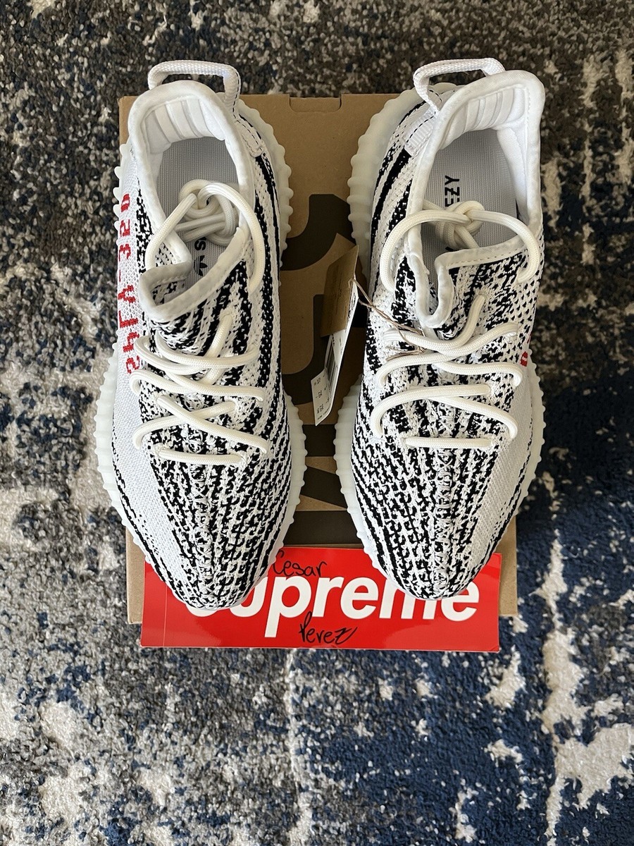 Adidas Yeezy Boost 350 V2 'Zebra' [CP9654] - Size 5.5