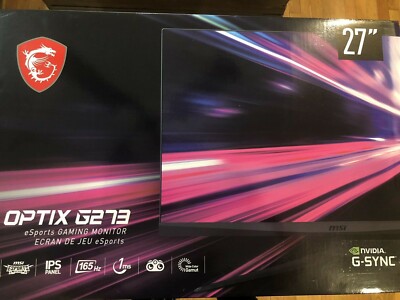 MSI Optix G273 27 inch QHD Monitor for sale online | eBay