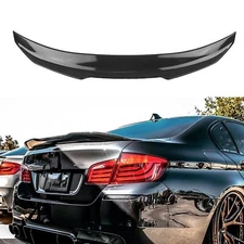 For BMW F10 5 Series M5 2011-2017 4 Door PSM Carbon Style Rear Spoiler Wing 1PC