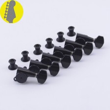 Original Genuine 6 In-line Guitar Machine Heads Tuners  Black 