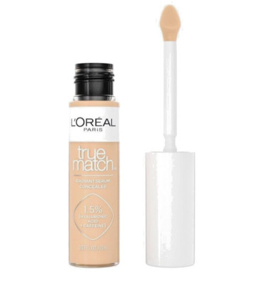 L'Oreal True Match Radiant Serum Concealer 1.5% Hyaluronic Acid N5 Medium New