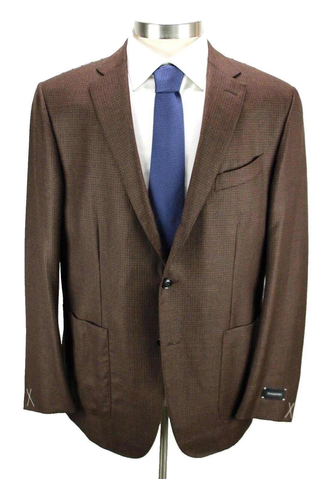 Trajes y Blazers italiana a Cuadros de Lana para Hombres