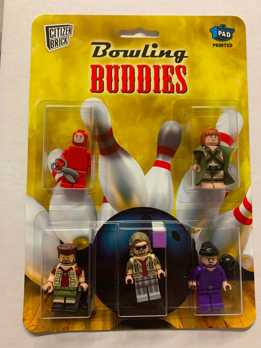 Bowling Buddies Citizen Brick Set Minifig Minifigs Minifigures Brand New