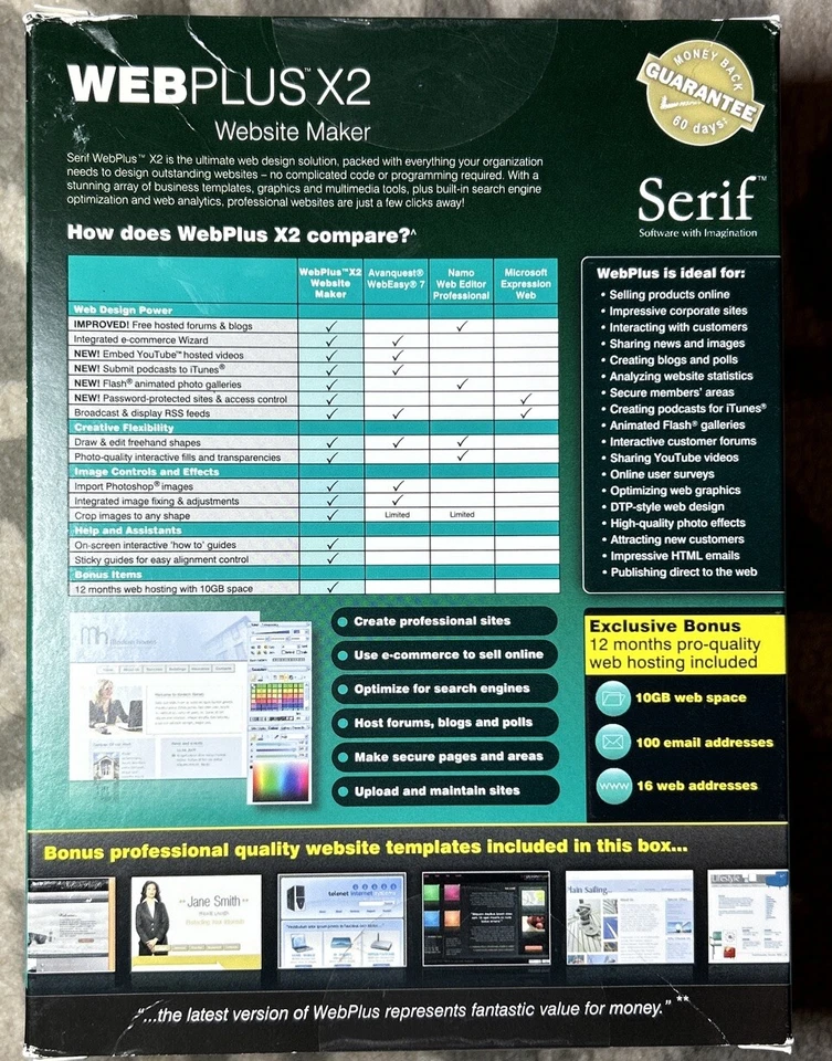 New Serif Webplus X2 Website Maker - Image 2 of 4
