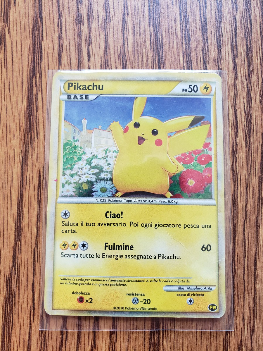 【PSA10】ピカチュウワールド　プロモ　イタリア語 PSA10】ピカチュウワールド プロモ イタリア語 psa10 ピカチュウ