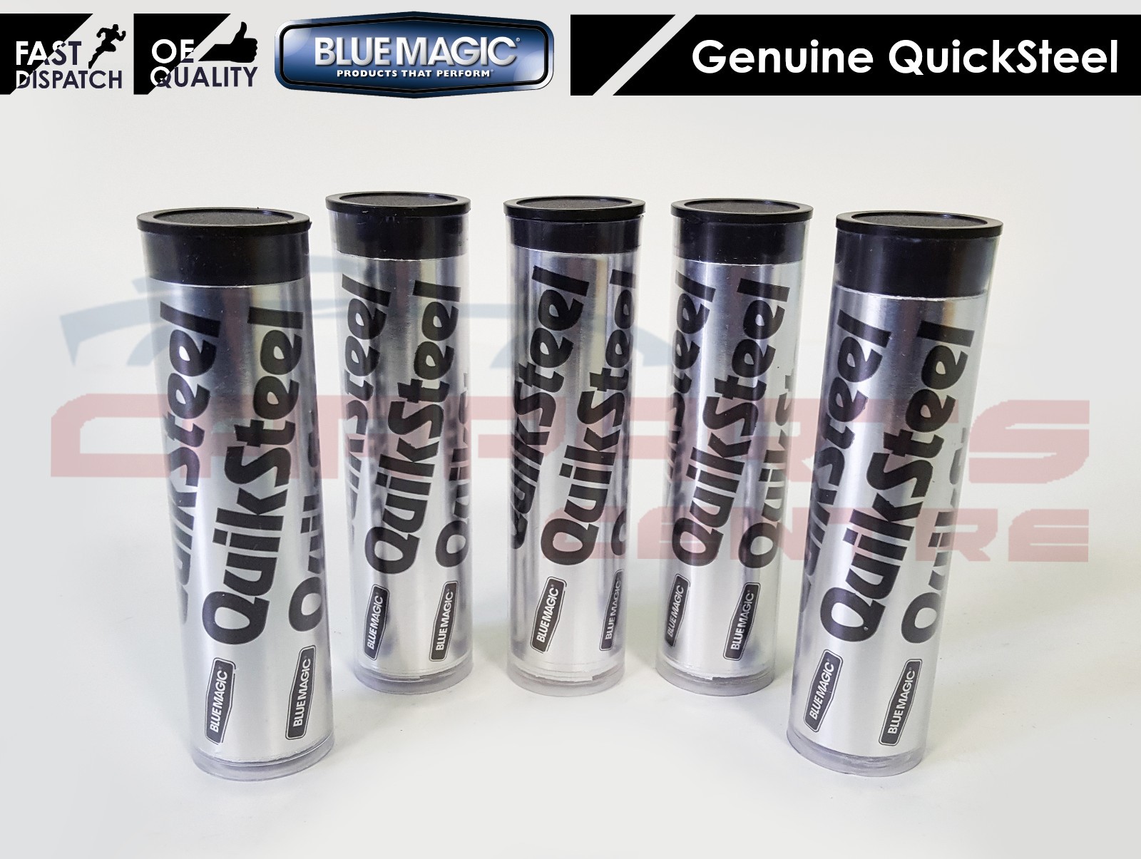 GENUINE QUICKSTEEL QUICK STEEL REINFORCED EPOXY PUTTY METAL REPAIR WELD
