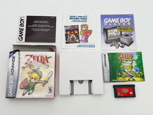 Legend of Zelda: The Minish Cap (Game Boy Advance GBA, 2005) Complete Authentic