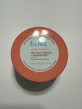 Bliss Mighty Biome Pre/Post Biotics + Barrier Aid Deep Cleansing Balm, 3.0 oz
