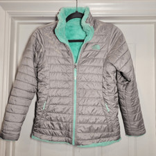 The North Face Reversible Puffer Sherpa jacket, sz large